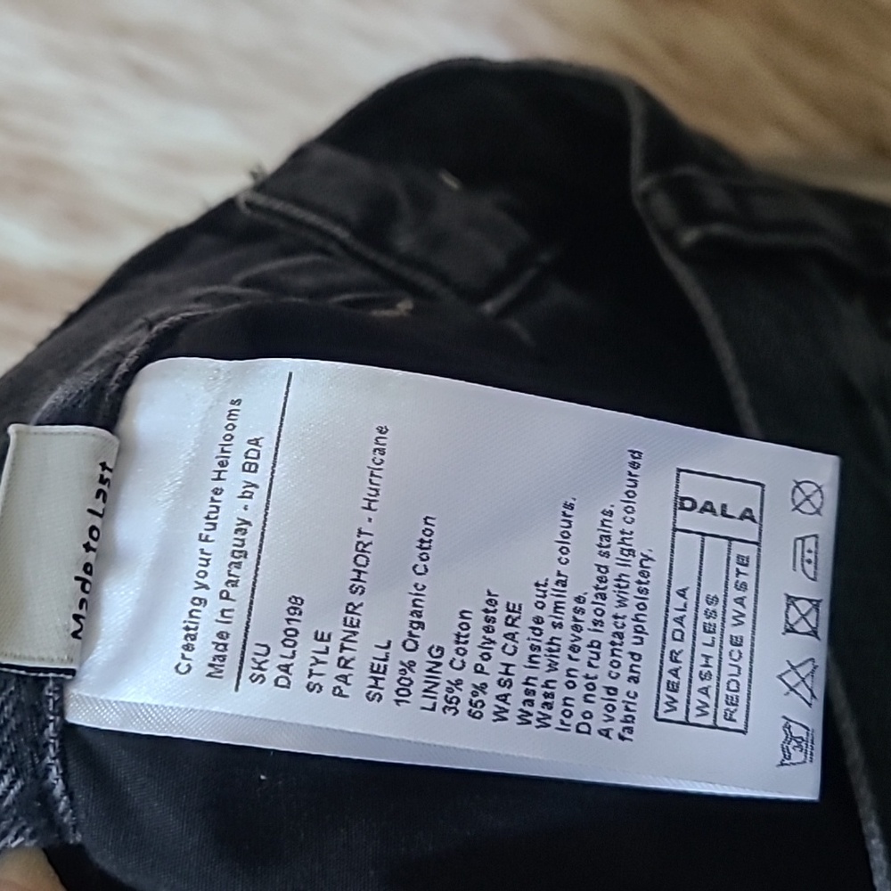 NWT Dala Denim Partner Short Size 27 - Picture 8 of 10
